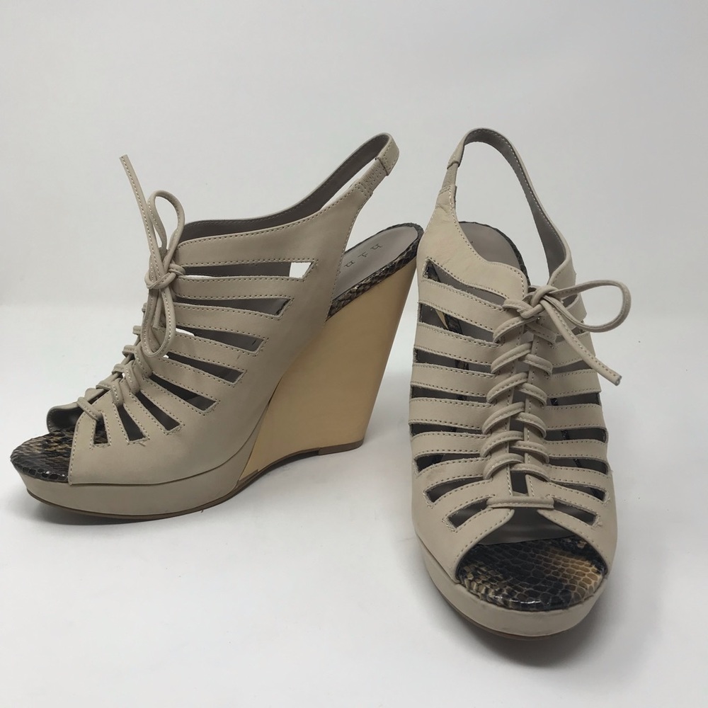 Hinge- Saydee Wedge Sandal Ivory